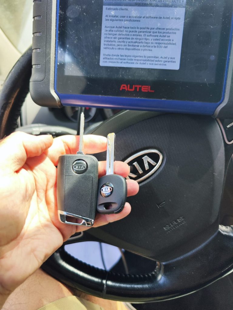 Programación de llave de Kia